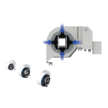 Chuck for Square/ Round Workpieces of the Same Size
